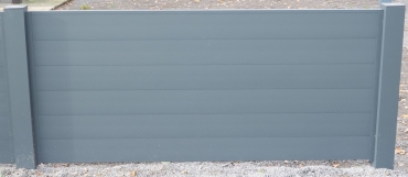 Gartenzaun Wahnbek - 200 x 100 cm - 6 Planken - Grundelement